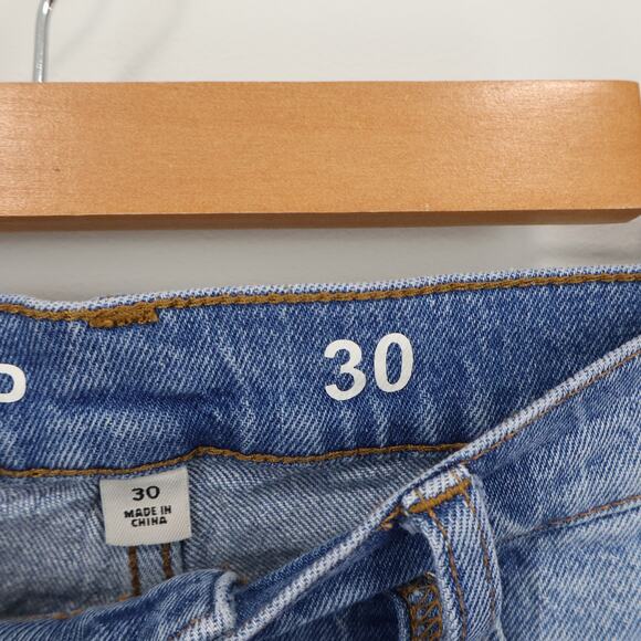 J.Crew 10" Demi Boot Crop Jean Button Fly Greenwich Street Size 30 - Picture 5 of 8